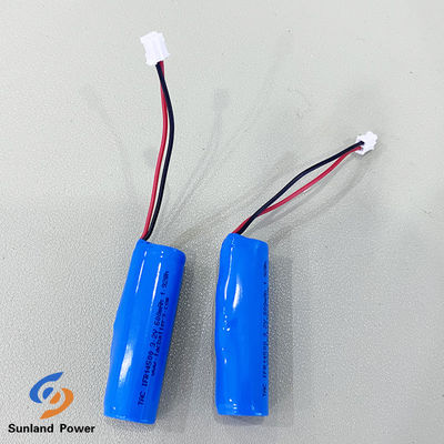 3.2V AA IFR14500 Lithium Iron Phosphate Battery 600mAh With Protection Circuit Application For Smart Lock