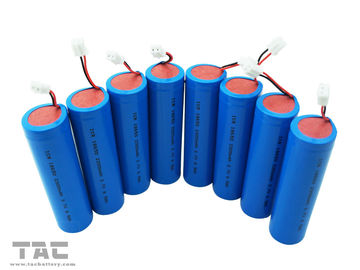 Lithium Ion Cylindrical Battery - 3.7v 2200mAh