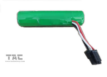PVC Lithium Ion Cylindrical Battery 2600mah 3.7v For POS Terminals Stock
