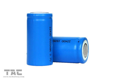 Rechargeable LiFePO4 Battery Cell IFR 12440 300mAh 3.2V High Power For Electrical