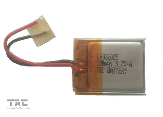 Lithium Ion Polymer Battery - 3.7v 100mAh